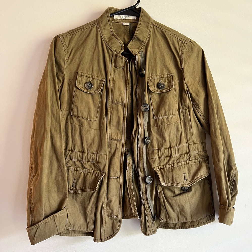 Loft - Army Green Jacket